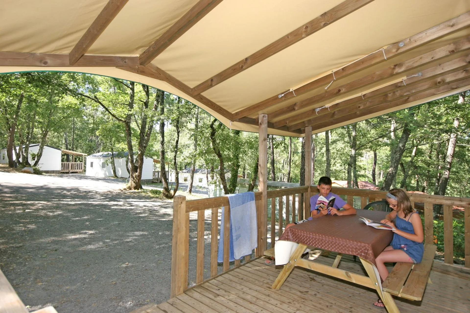 camping ardeche Les blaches